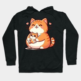 Pawsitively Hilarious: Tales of a Funny Cute Cat Mom Hoodie